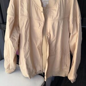 Arnold Palmer Tan Bomber Jacket